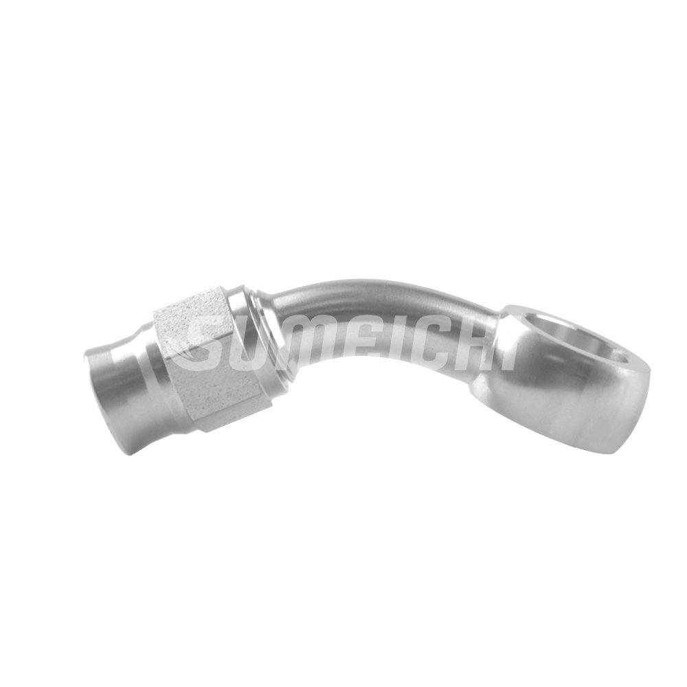 SUMEICHI Racing Parts 45 Degree Stainless Steel Brake Hose Banjo Fittings