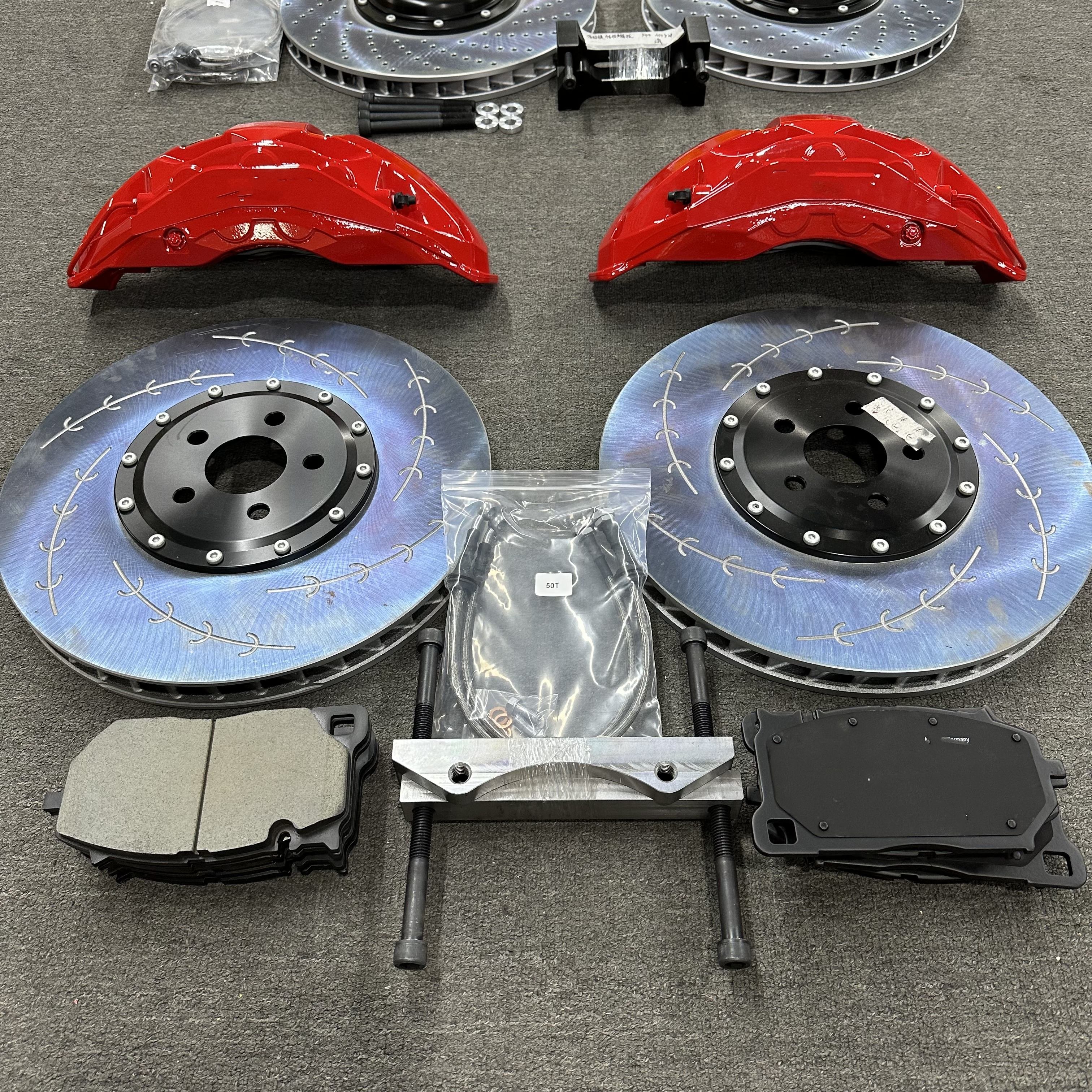 Car Brake Kits 18z 6 Piston Brake Calipers Rear 355/380mm Disc for bmw G30 540i G22 G23 E46 M3
