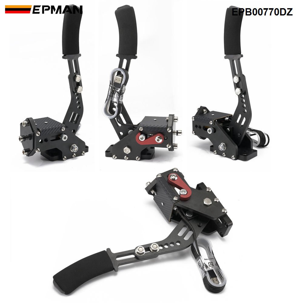 EPMAN Brake System Hall Sensor USB Handbrake Sim for Racing Games G25/27/29 T300 T500 Fanatec Osw Dirt Rally EPB00770DZ