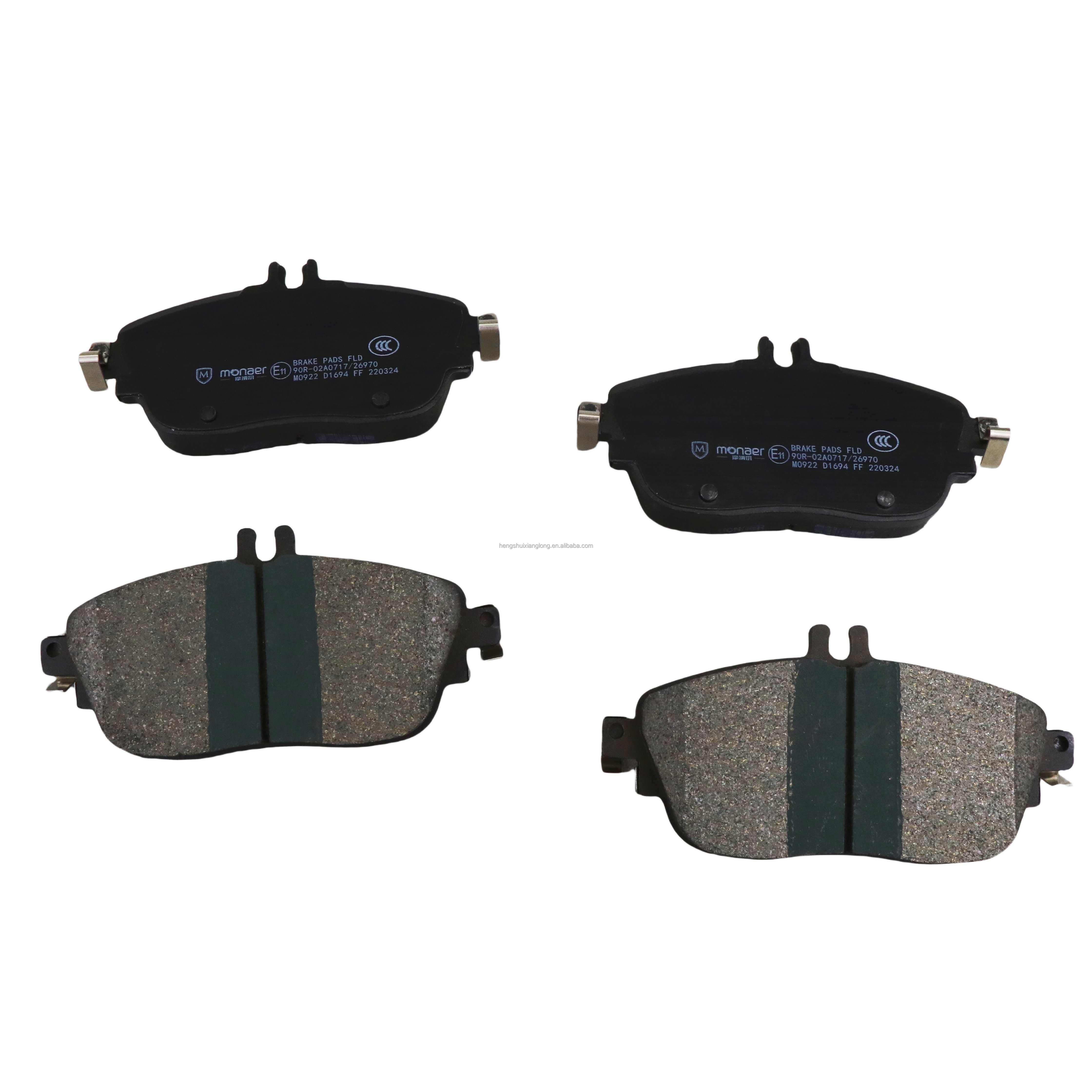 Automotive Brake Pad Manufacturers Front Brake Pad D1694 Ceramic Brake Pads for MERCEDES-BENZ