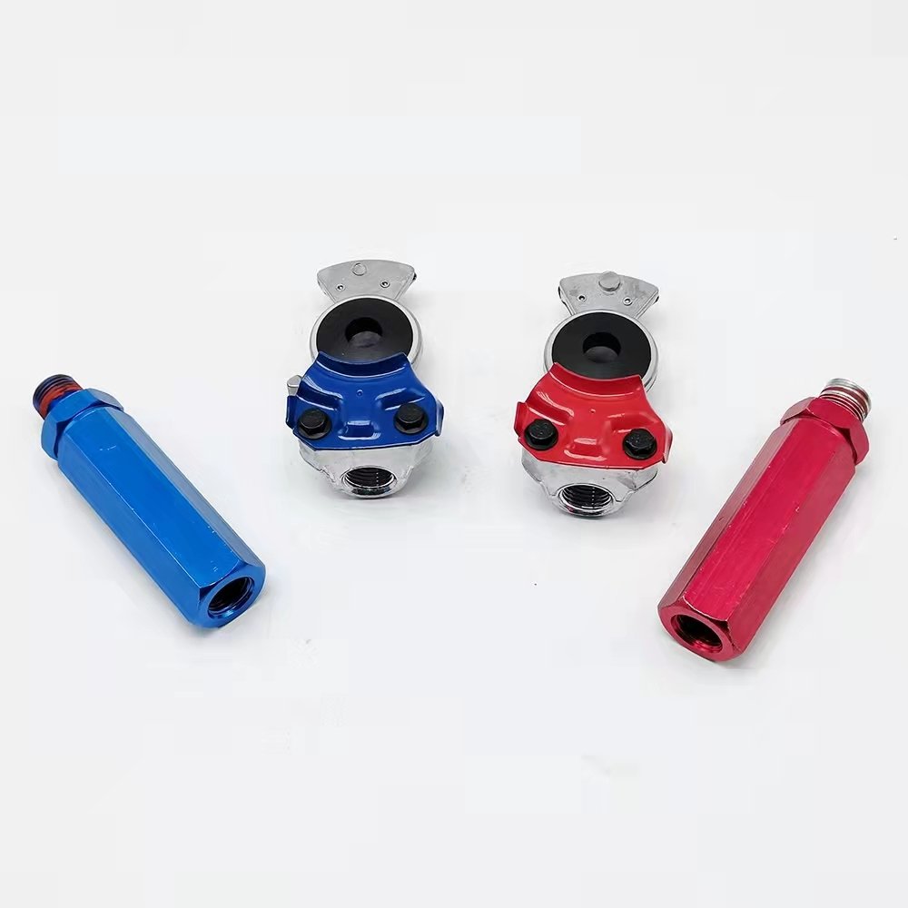 Gladhand Handle Kit for Semi-trailers, Trailers or Tractors, Glad Coupler with Extended Handle for Brake Systems