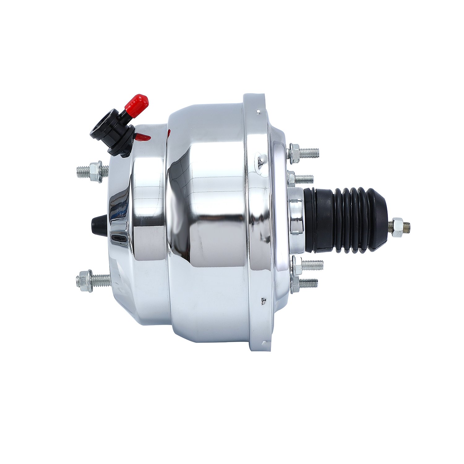 1 in Bore Master Cylinder 55-57 Fullsize for Chevy Aluminum Brake Booster Conversion Kit Chrome Disc/drum