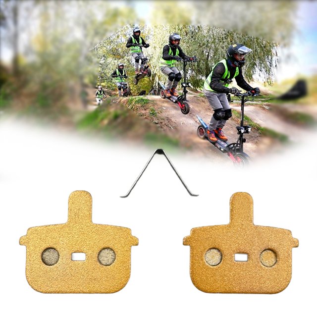 Kugoo G Booster Electric Scooter Disc Brake Pads Wear-Resistant Black Resin Calipers BMX Accessories Parts
