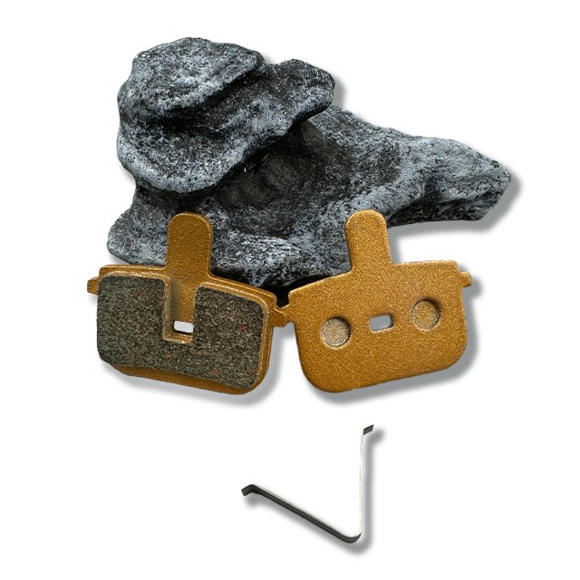 Kugoo G Booster Electric Scooter Disc Brake Pads Wear-Resistant Black Resin Calipers BMX Accessories Parts
