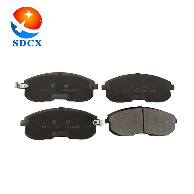 SDCX Brake Disc Car Wheel Accessories Spare Parts Wholesale Less Dust Ceramic D430 Brake Systems Auto Brake Pads