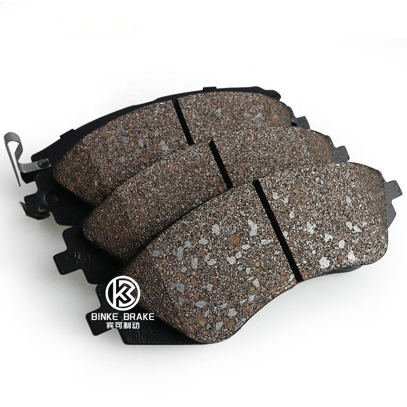 Advanced Ceramic Inserts Racing Brake Pads High-Temperature Annealing Treatment Racing Brake Pads