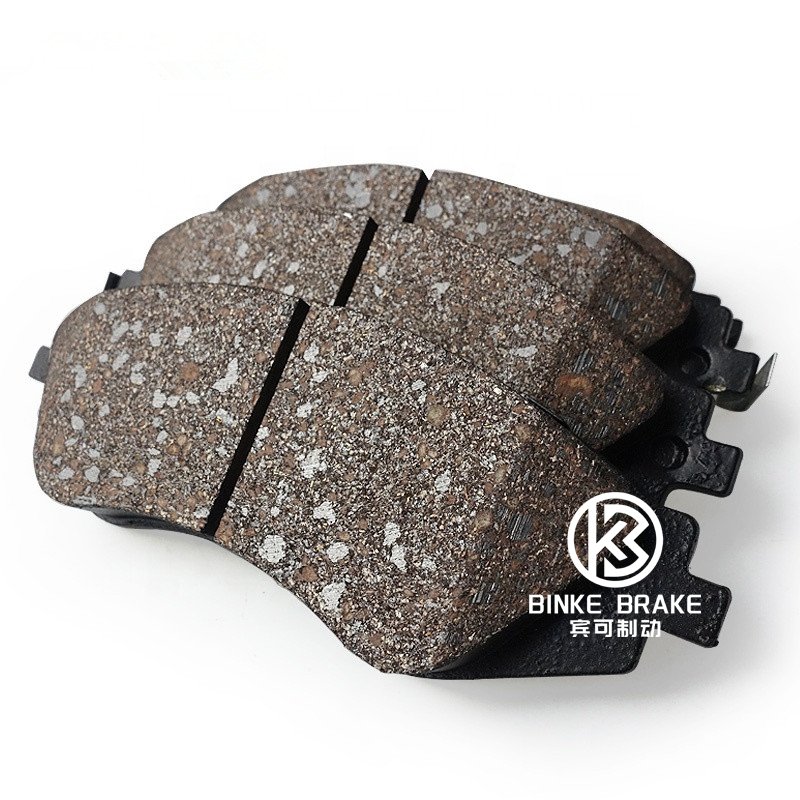 Advanced Ceramic Inserts Racing Brake Pads High-Temperature Annealing Treatment Racing Brake Pads