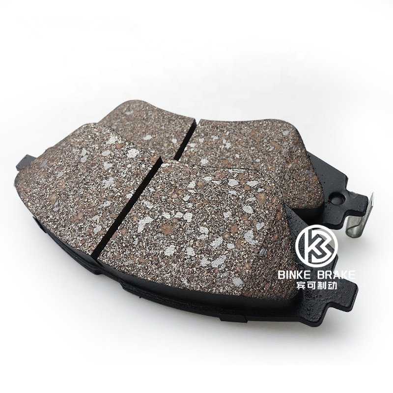 Advanced Ceramic Inserts Racing Brake Pads High-Temperature Annealing Treatment Racing Brake Pads