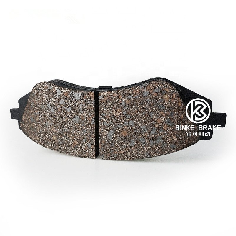 Advanced Ceramic Inserts Racing Brake Pads High-Temperature Annealing Treatment Racing Brake Pads