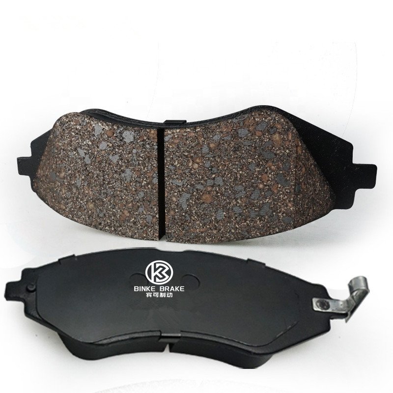 Advanced Ceramic Inserts Racing Brake Pads High-Temperature Annealing Treatment Racing Brake Pads