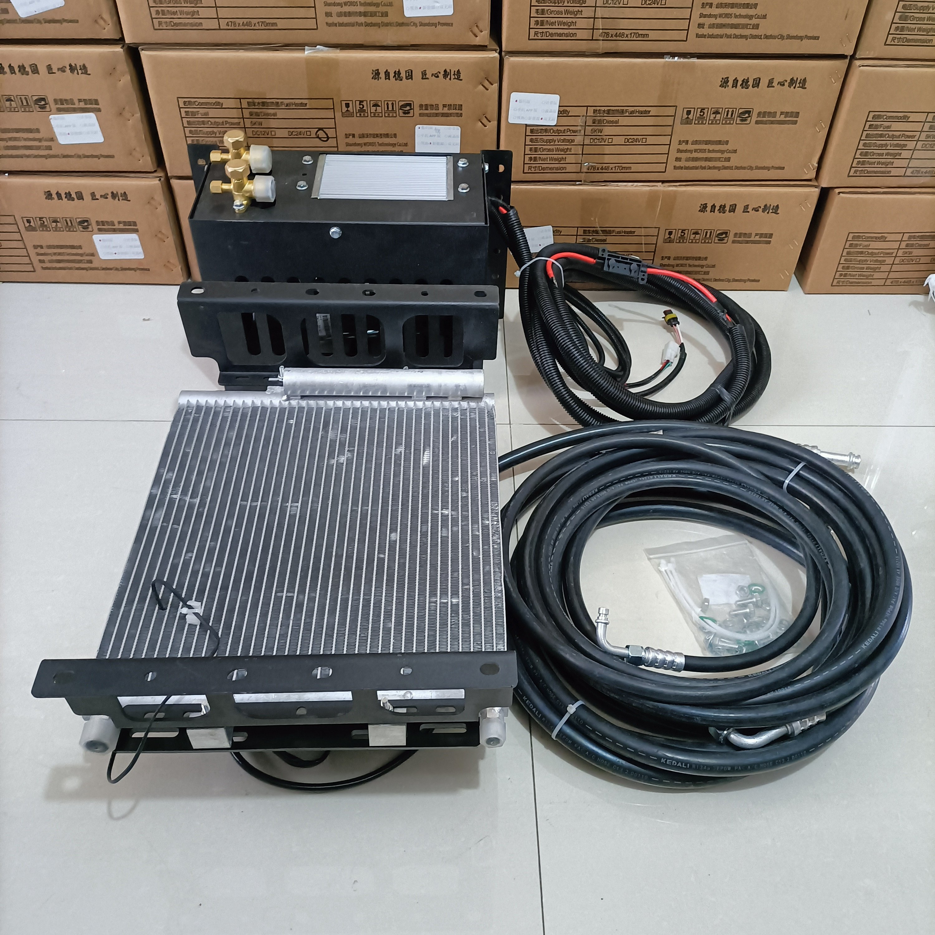 Auto AC Air Conditioner System Air Complete Conditioning BEU-404 Under-Dash Evaporator Unit