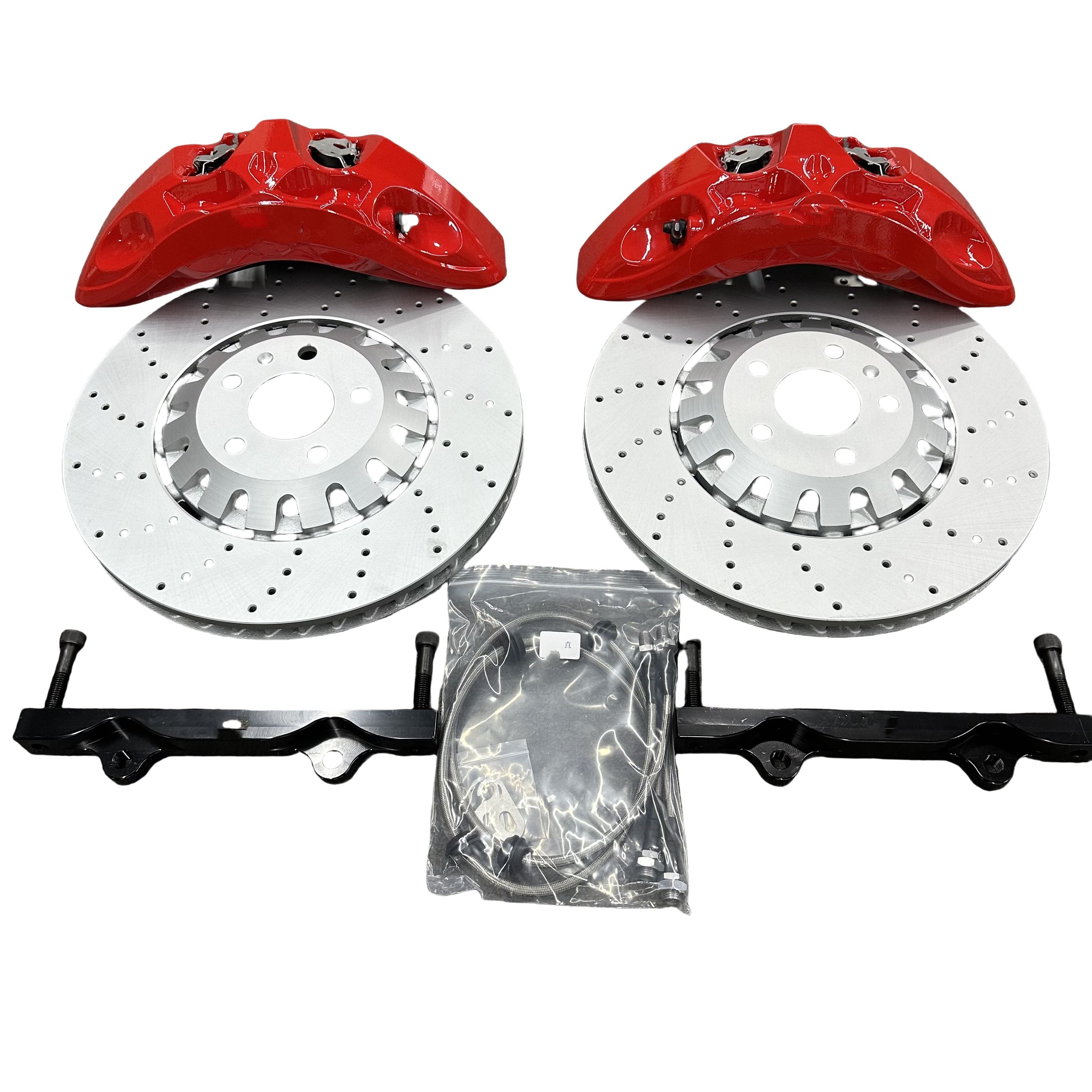 Carbon Ceramic Brake Disc Cover Hot Sale Upgrade Brake System for bmw F10 M5 Sport Brake Caliper Fast Shipping