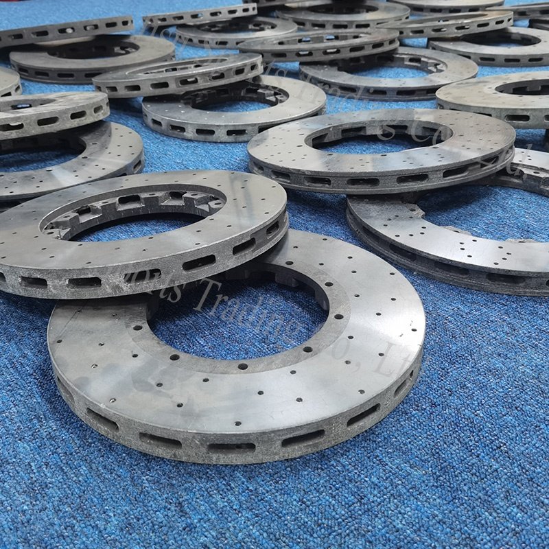 Carbon Fiber Car Ceramic Brake Disc 330 355 400 420mm Brake Rotor for Audi S6 S7 C7 RS5 RS6 RS7 Porsche Benz