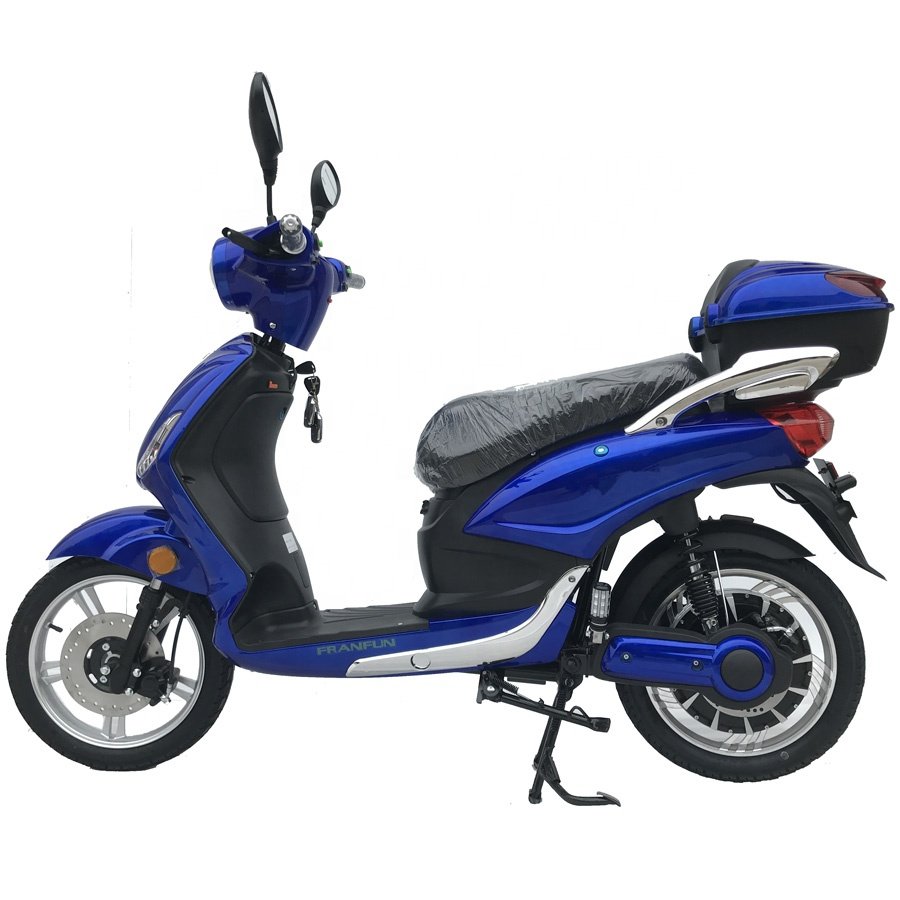 CE RoHs 18*2.5 38km/h 60km Lightweight Electric Mopeds with Pedal for Office Workers Commuting