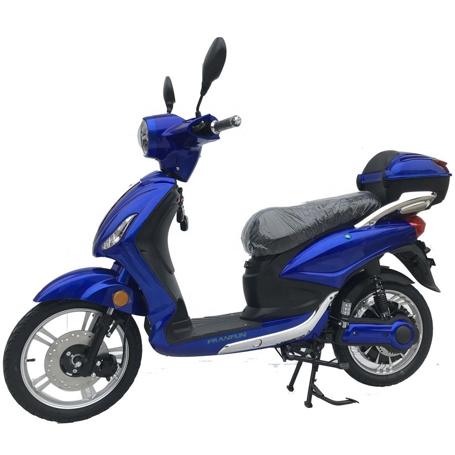 CE RoHs 18*2.5 38km/h 60km Lightweight Electric Mopeds with Pedal for Office Workers Commuting