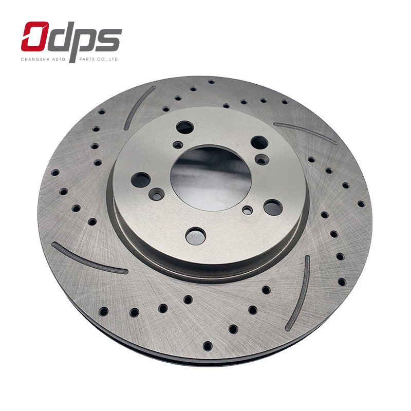 ODPS Wholesale Factory 232mm Rare Brake Rotor Kit Fot Audi A3 TT Gery Iron Brake Rotor for VOLKSWAGEN Bora Polo Disc Brake Pad