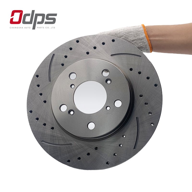 ODPS Wholesale Factory 232mm Rare Brake Rotor Kit Fot Audi A3 TT Gery Iron Brake Rotor for VOLKSWAGEN Bora Polo Disc Brake Pad