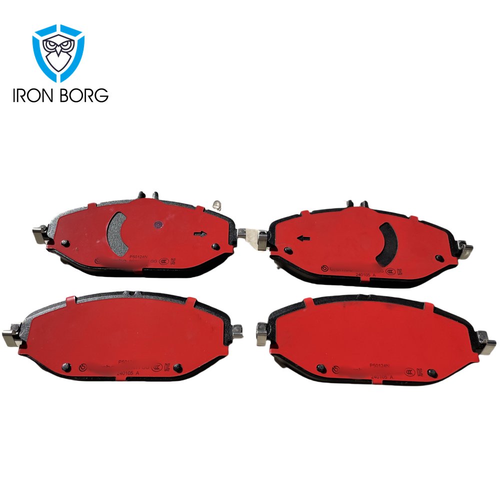 For Mercedes-Benz W205 C450 43 AMG X253 C253 200 EQ Brembo Front and Rear Brake Pads Kit