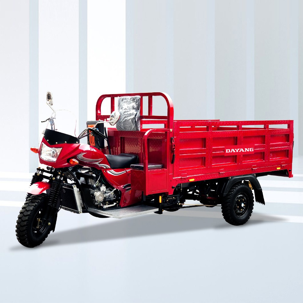 150cc 175cc 200cc 250cc Three Wheel Electric 60V Drum Hot Selling Adult Cargo Tricycle Petrol Tipper Motorized Tricycle