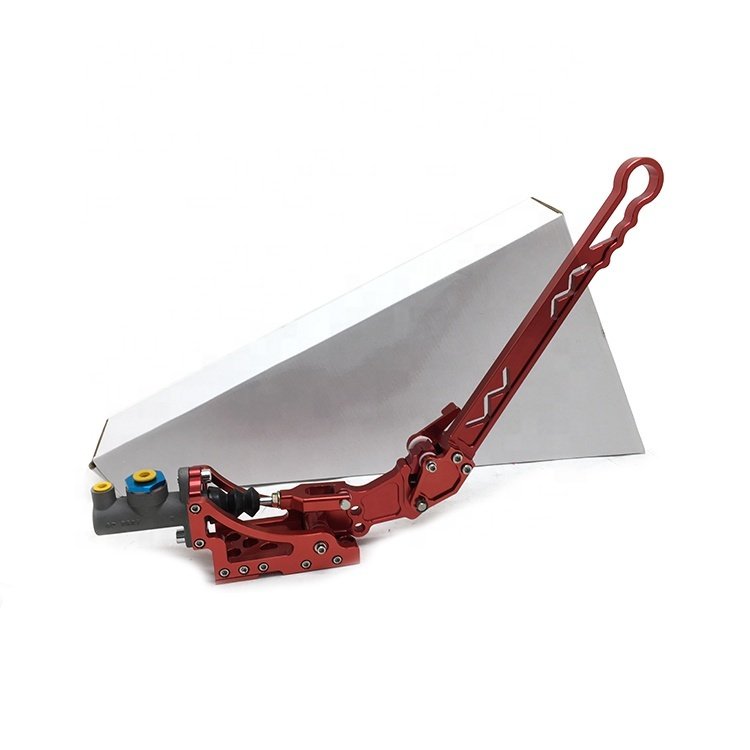 Universal 3 Color E-brake Cnc Aluminum Hydraulic Adjustable Racing Handbrake Vertical Horizontal Brake