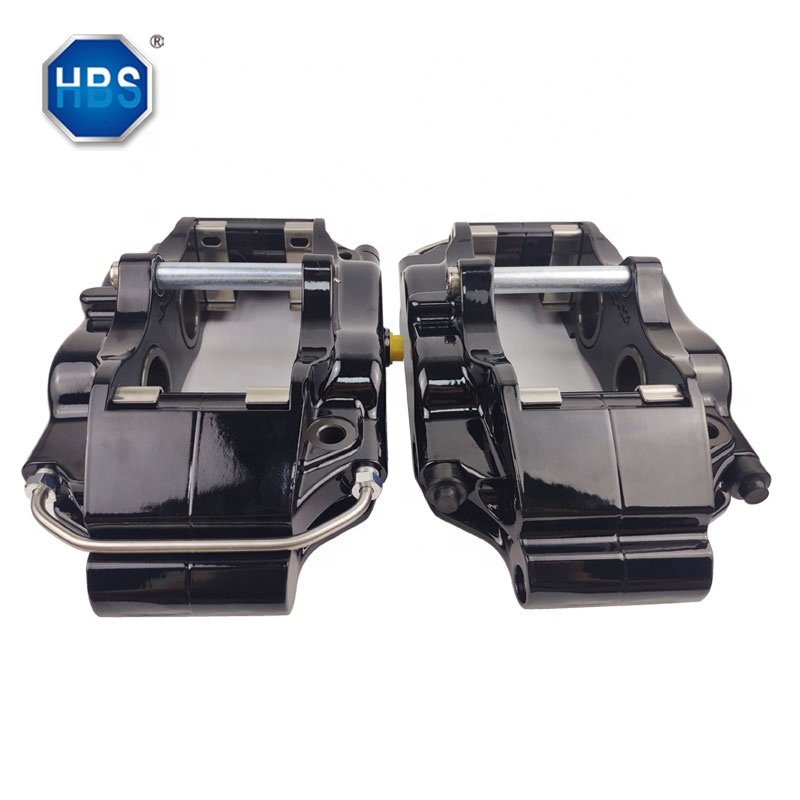 Front Left & Right Big Brake Caliper Set OEM 5200 4 Pot for Racing Automotive