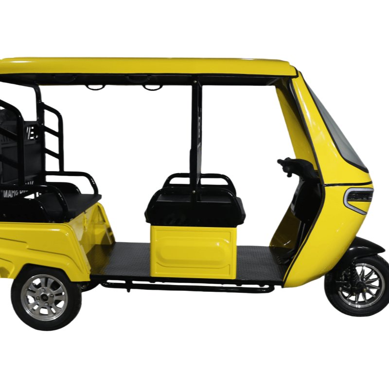 QSD 1200W Auto Rickshaw Fashion Design 3 Wheeler Triciclo Eléctrico for Africa Market Passenger Wholesale with EEC Certificate