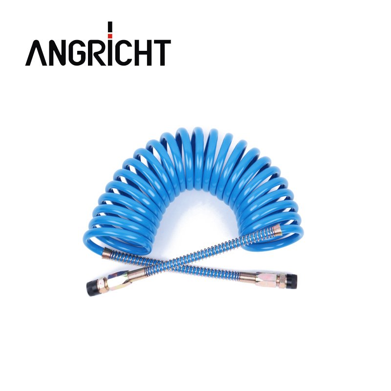 High Quality Truck air Brake Coils Hose PU/PA Flexible Spiral Coil Hose for Truck Trailer