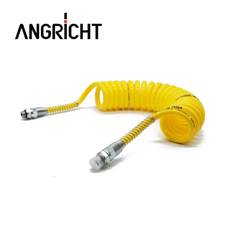High Quality Truck air Brake Coils Hose PU/PA Flexible Spiral Coil Hose for Truck Trailer