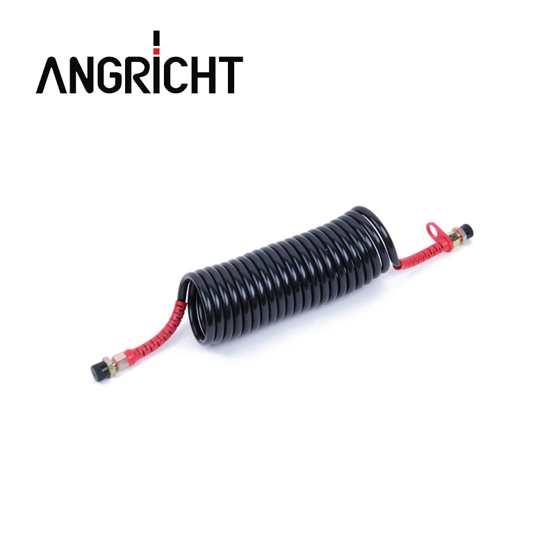 High Quality Truck air Brake Coils Hose PU/PA Flexible Spiral Coil Hose for Truck Trailer