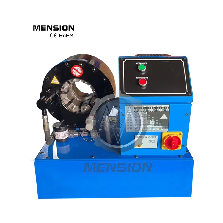 Good Manufacturer 2 Inch Competitive Price Finn Power P20 Hose Crimper MS-E38 Hydraulic Flexible Hose Crimping Press Machine