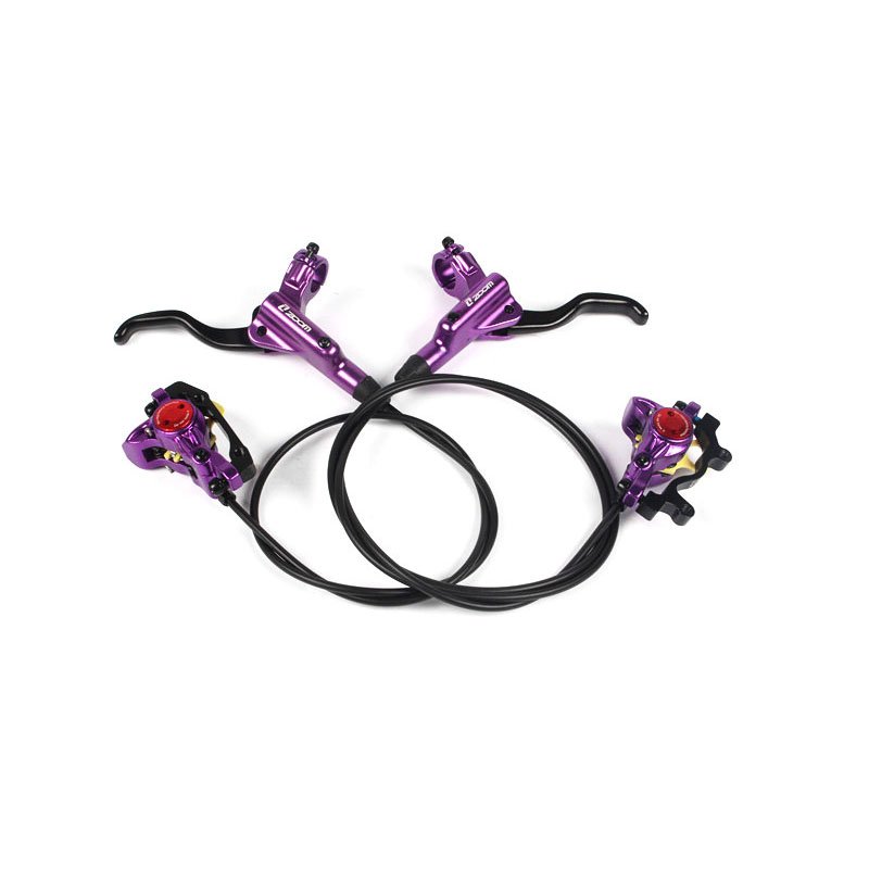 ZOOM HB-875 Bicycle Oil Pressure Disc Brake Set Front and Rear Bettery 160/180mm MTB Bike Hydraulic Brake