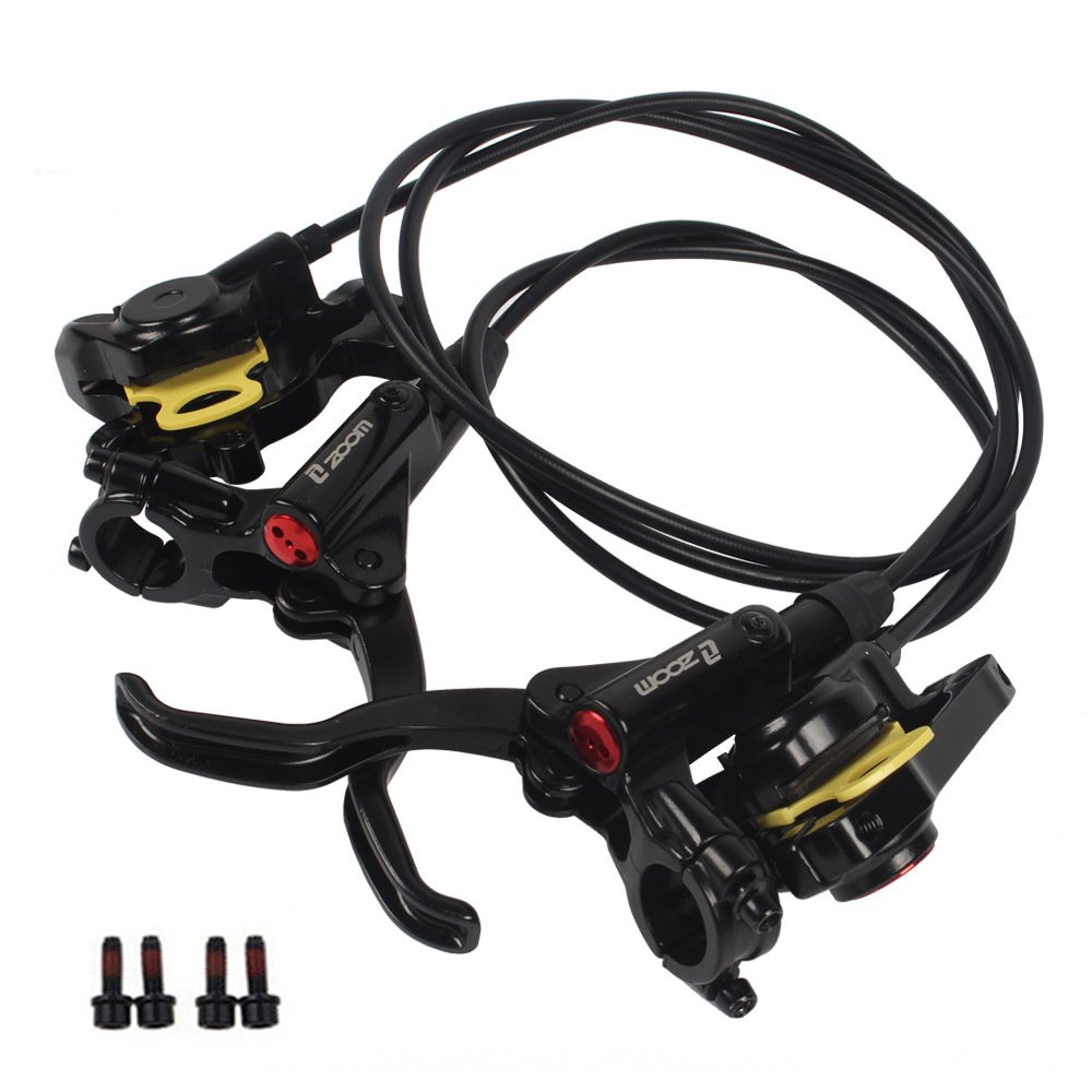 ZOOM HB-875 Bicycle Oil Pressure Disc Brake Set Front and Rear Bettery 160/180mm MTB Bike Hydraulic Brake