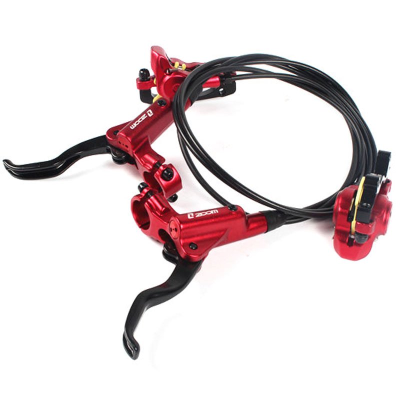 ZOOM HB-875 Bicycle Oil Pressure Disc Brake Set Front and Rear Bettery 160/180mm MTB Bike Hydraulic Brake