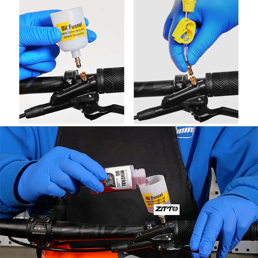 ZTTO Universal Bicycle Hydraulic Disc Brake Bleed Kit Tool Set MTB Road Bike Brake Repair Tool for BH59 BH90 Avid Guide Brakes