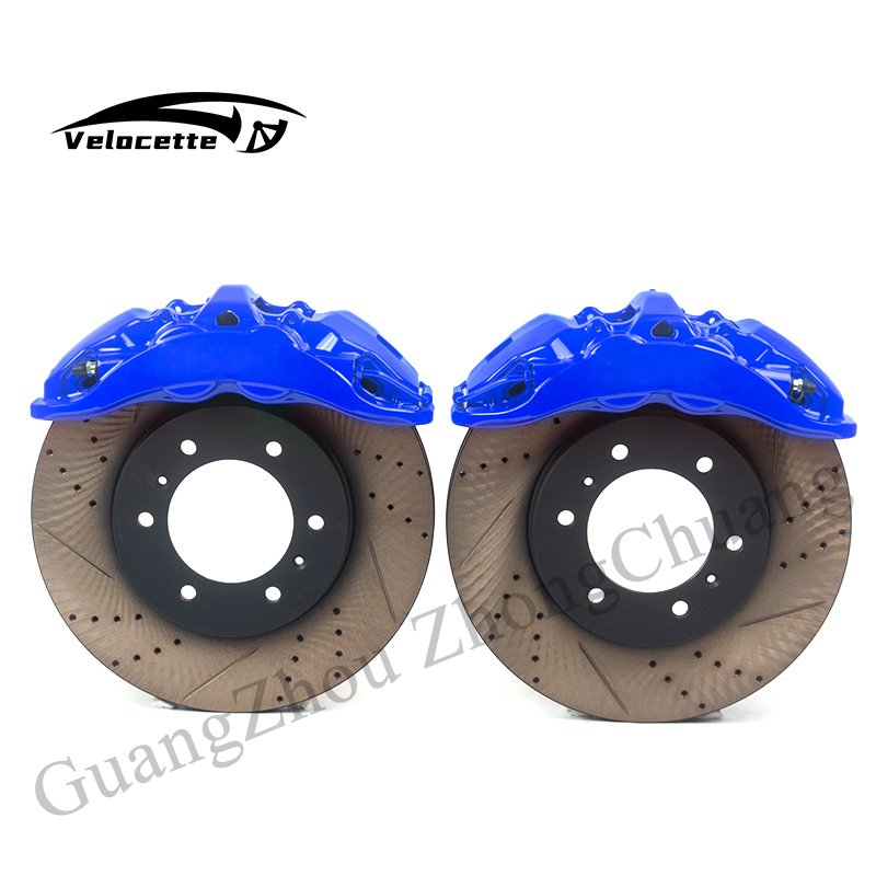 Racing 4 Pot Big Brake Caliper Kit AUTO Brakes 355mm Brake Disc 18 Inch RIMS for Honda Ciciv Accord 2018 2016 TOYOTA BMW GTR VW