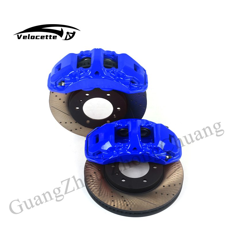 Racing 4 Pot Big Brake Caliper Kit AUTO Brakes 355mm Brake Disc 18 Inch RIMS for Honda Ciciv Accord 2018 2016 TOYOTA BMW GTR VW