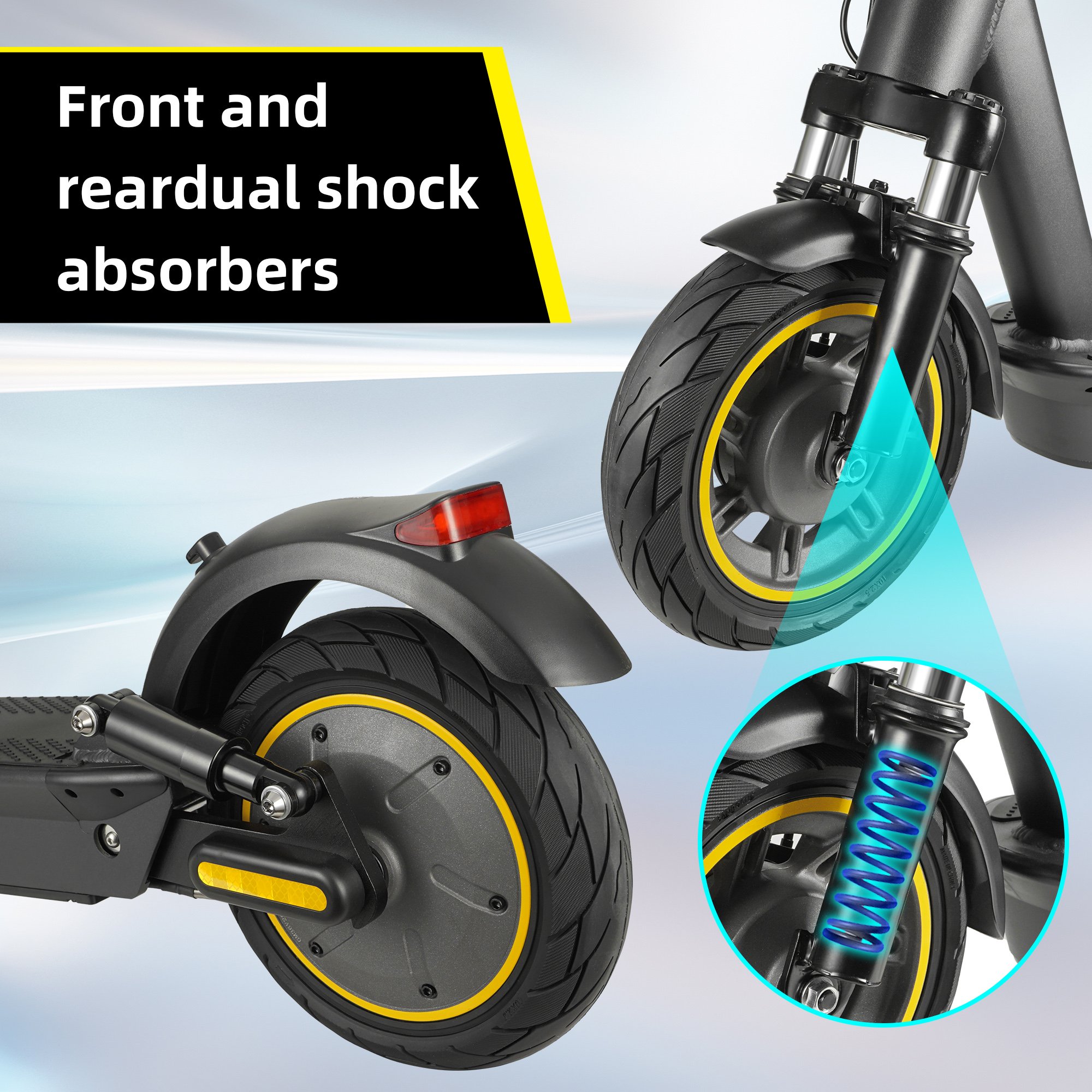 Wholesale 36v 15ah 2 Wheels Standing Folding E Scooter Waterproof 10 Inch Europe Warehouse Electric Scooter for Adults
