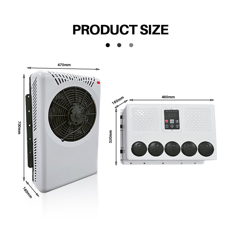 Auto Parking Air Conditioning 12v Semi Truck Apu Units 24v Rv Electric Air Conditioner for Cars Van