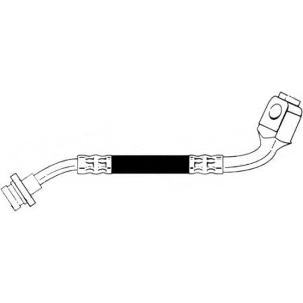 OEM number 46211-0F010 rubber brake hose for auto brake system brake line for NISSAN