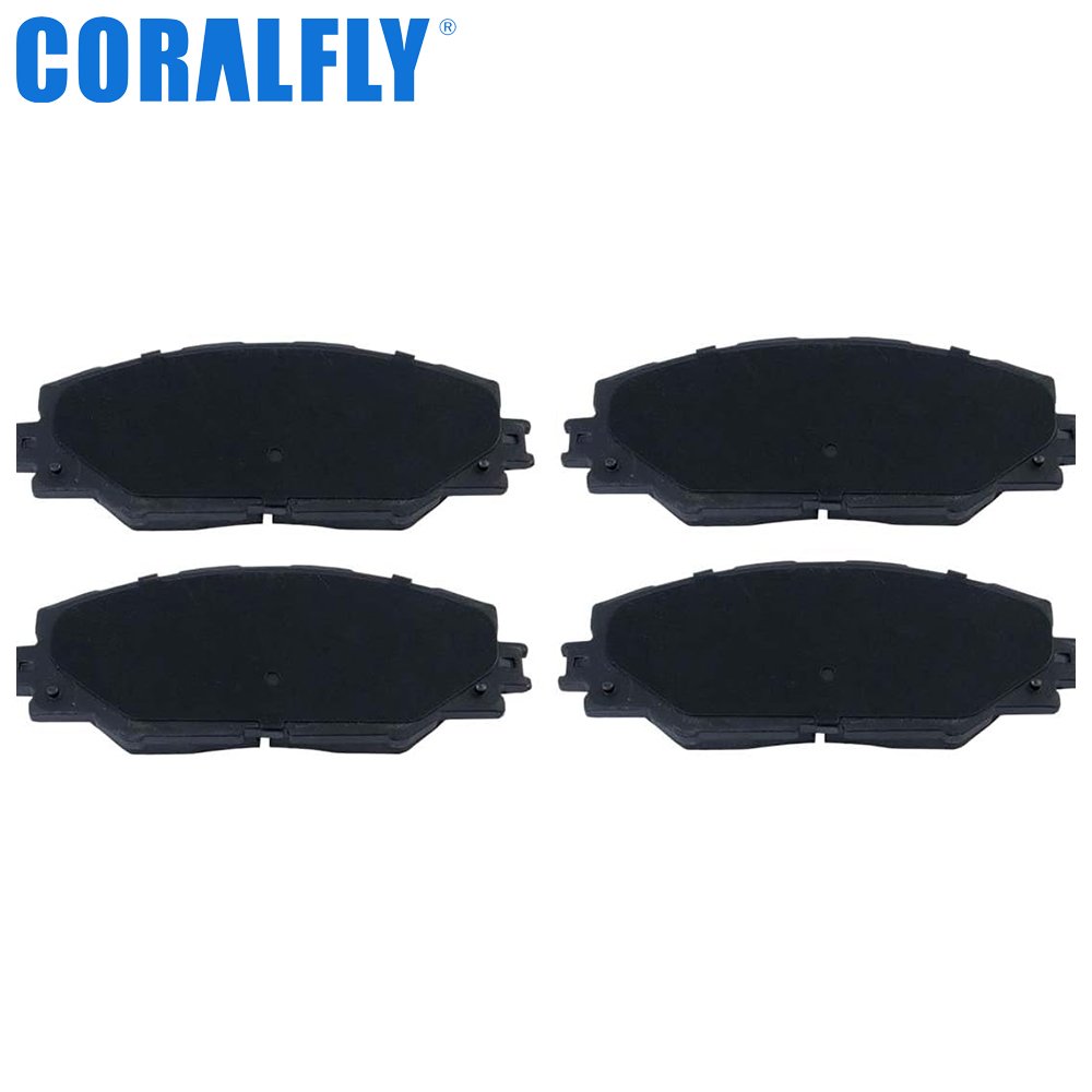 Coralfly High Quality Brake Pads Cars Auto Parts OEM 45022-T2G-A00 45022-T2M-T00 D1654 Front Disc Brake Pads for Honda