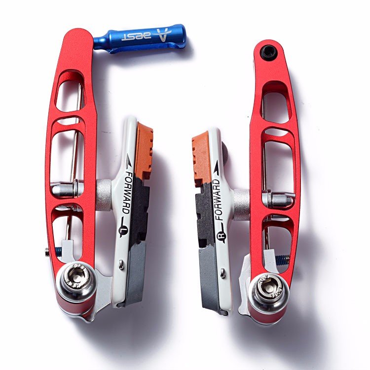 CNC AL6061-T6 Bicycle V Brake with High Quality Brake Pads