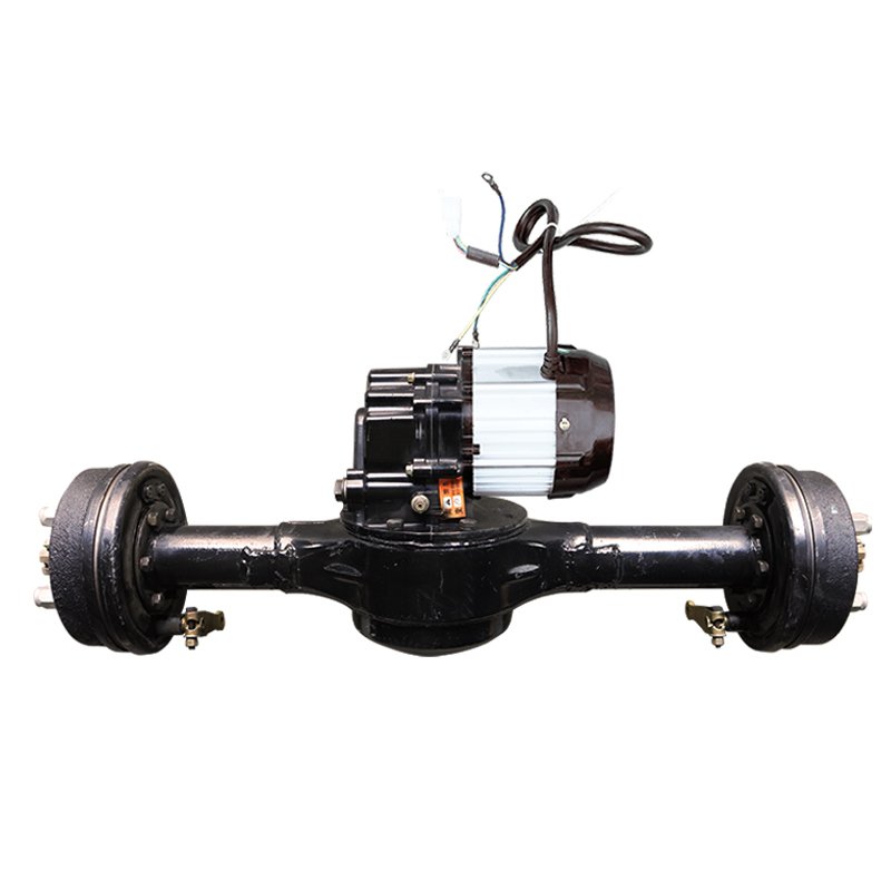 80cm 1500W Rear Axle Assy 1:33 Rear Differential Gearbox Fit for Electric Tricycle Motorcycle Drive Rear Axles Spare Parts