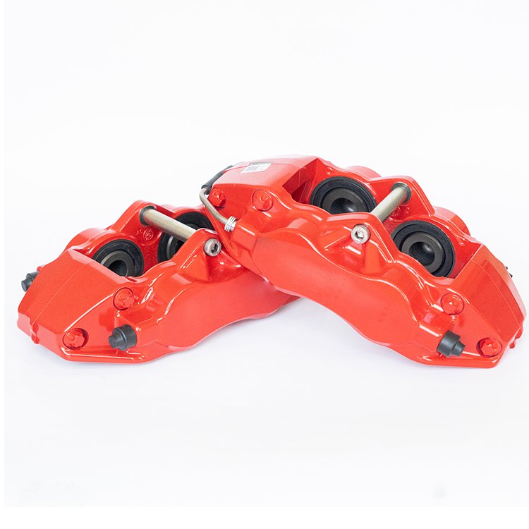 Aluminum 4 Pistons Brake Caliper Kit 9200 with 350-390mm Rotor Auto Brake System for AMG C63 Mercedes Benz