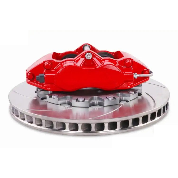 Aluminum 4 Pistons Brake Caliper Kit 9200 with 350-390mm Rotor Auto Brake System for AMG C63 Mercedes Benz