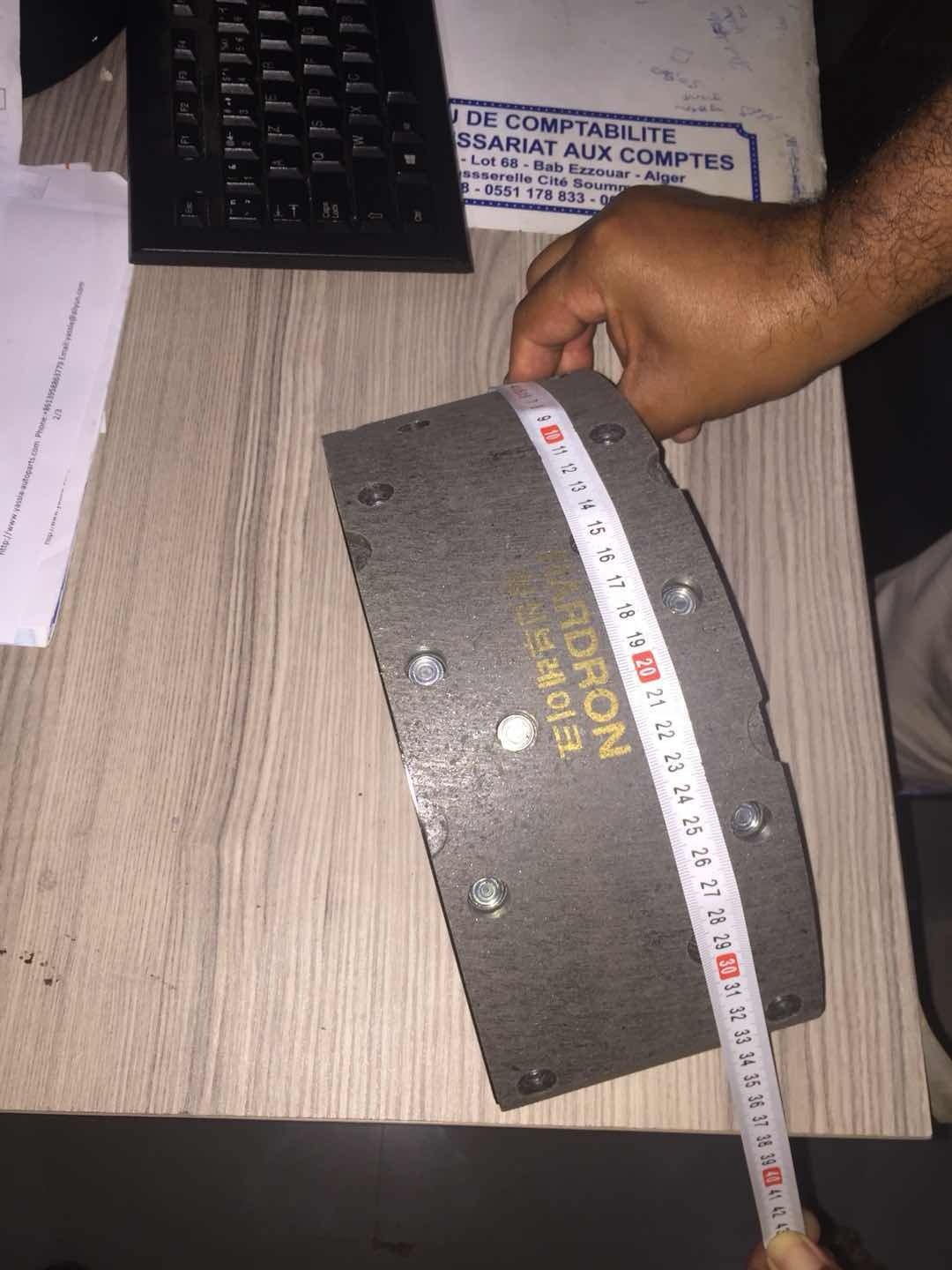 Truck Brake Shoe for SBK SB505 9A30B