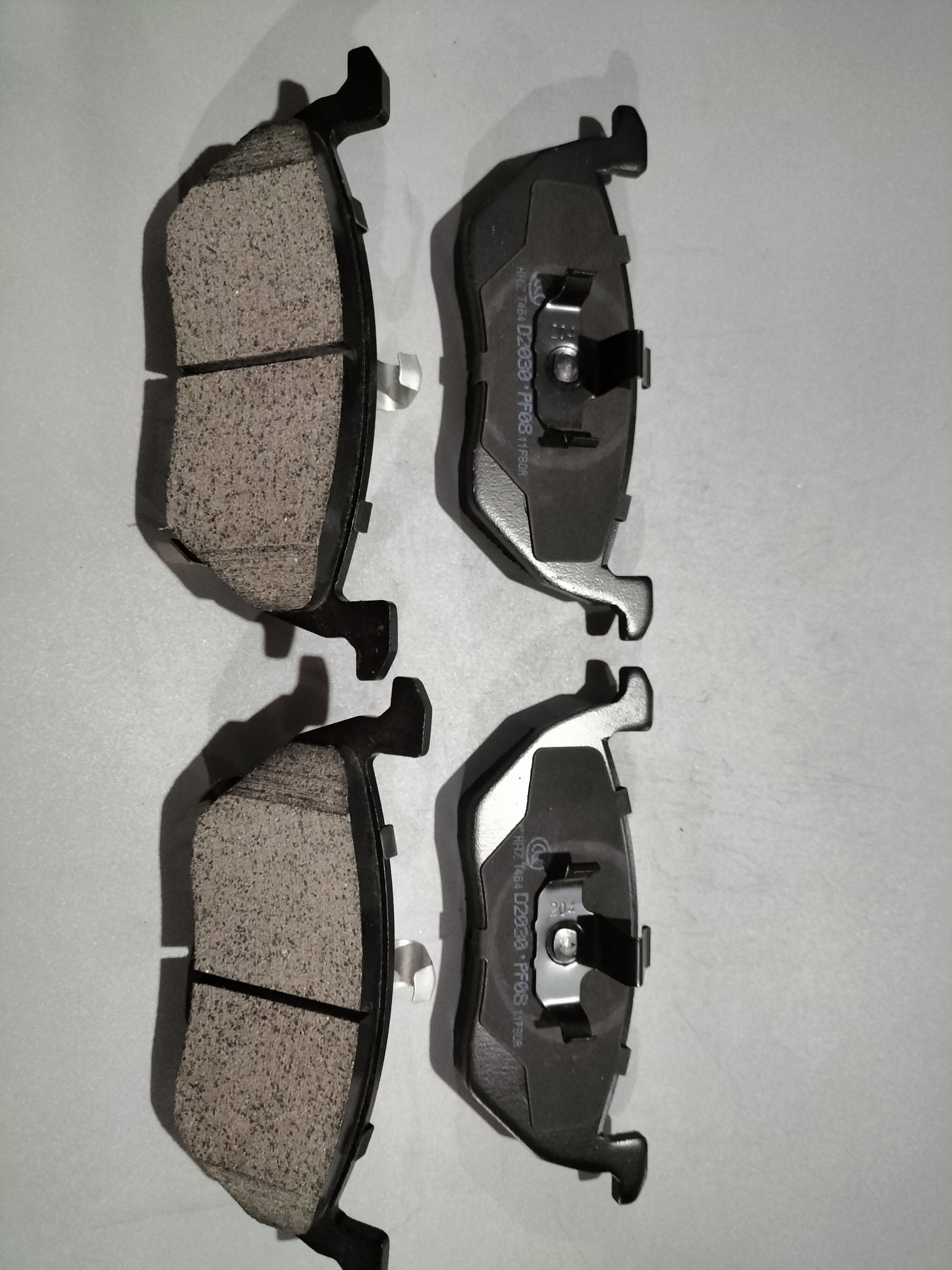 Customizable 10196002 Recommend Wear-resistant Black Brake Pads for Car