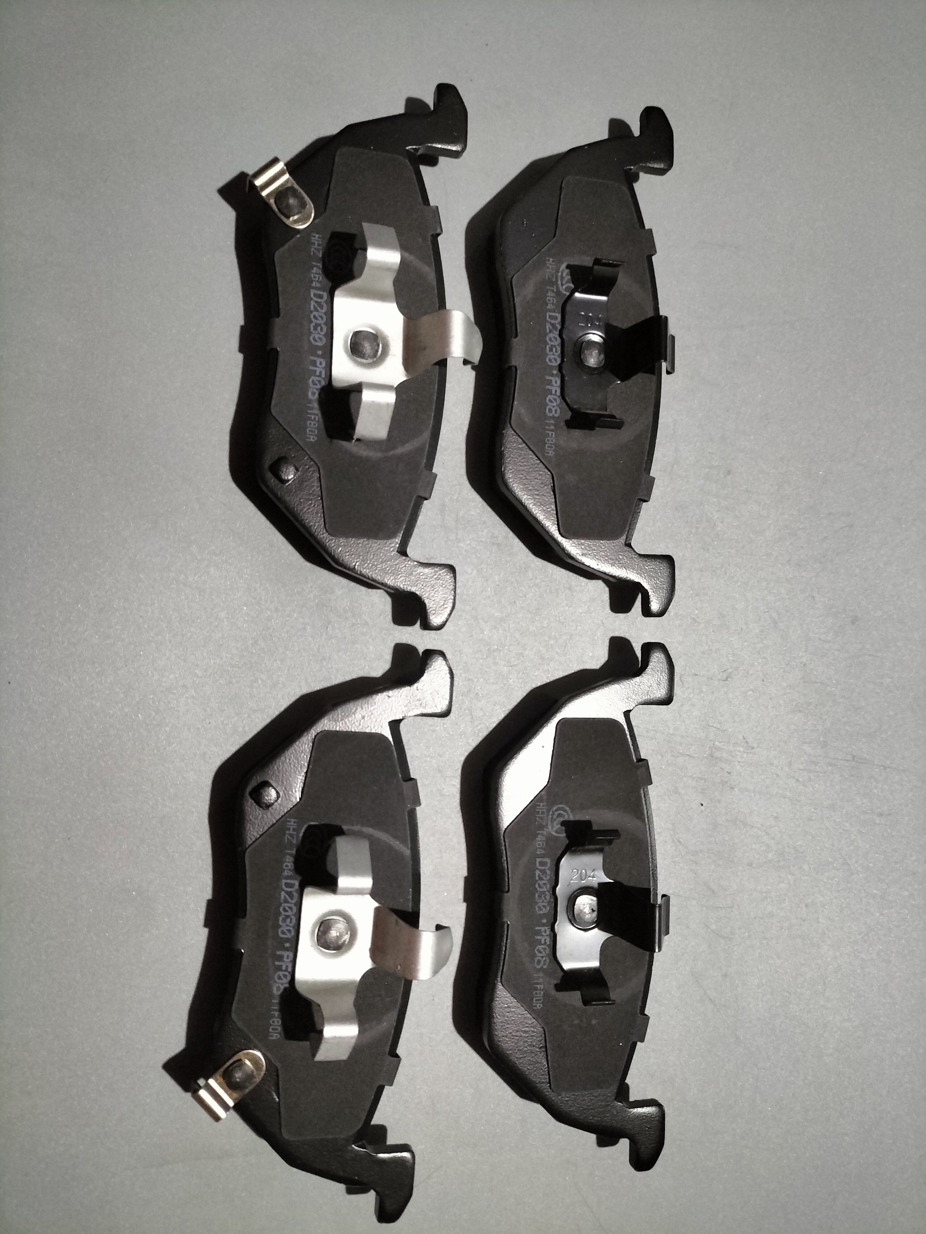 Customizable 10196002 Recommend Wear-resistant Black Brake Pads for Car