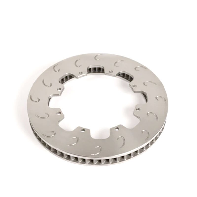 G3500 High Carbon Alloy Material High Wear Resistance Low Noise 600 Degrees Heat Treatment 72 air Channel Racing Brake Disc