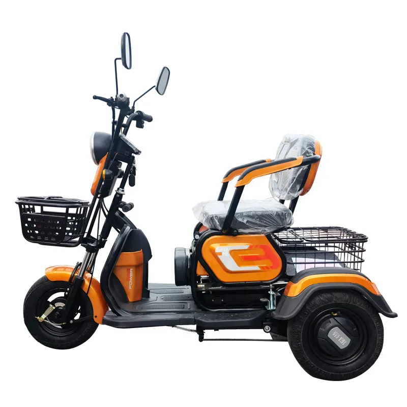 2023 Hot Sale Electric Tricycle for Passenger Factory Directly Sale Electric Bike Xuanku