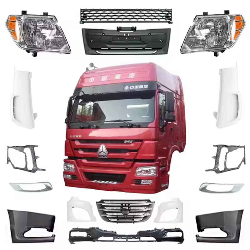 Truck Brake Shoes Fuel Tank Brake Pad Box Truck Doors Cabin Leaf Spring for Trailer